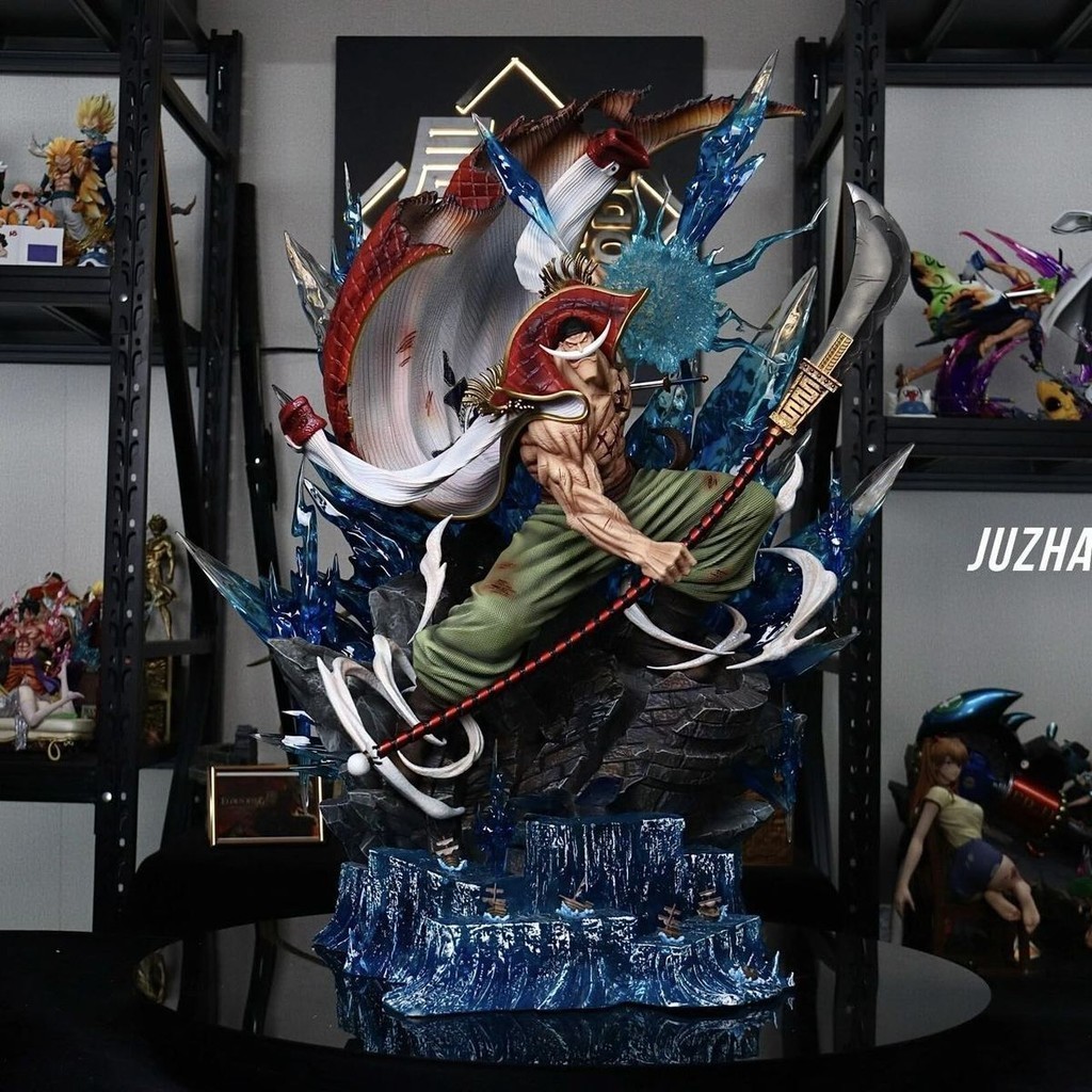 One Piece Vientiane White BeardGKHand-Made Edward Newgate Oversized Anime Peripheral Model Statue Decoration