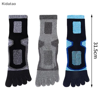 Kidatao Toe ถุงเท้าข้อสั้นกีฬาตาข่ายลื่นทนทานฟิตเนสบาสเกตบอลกลางแจ้ง Travel 5 นิ้วถุงเท้าใหม่