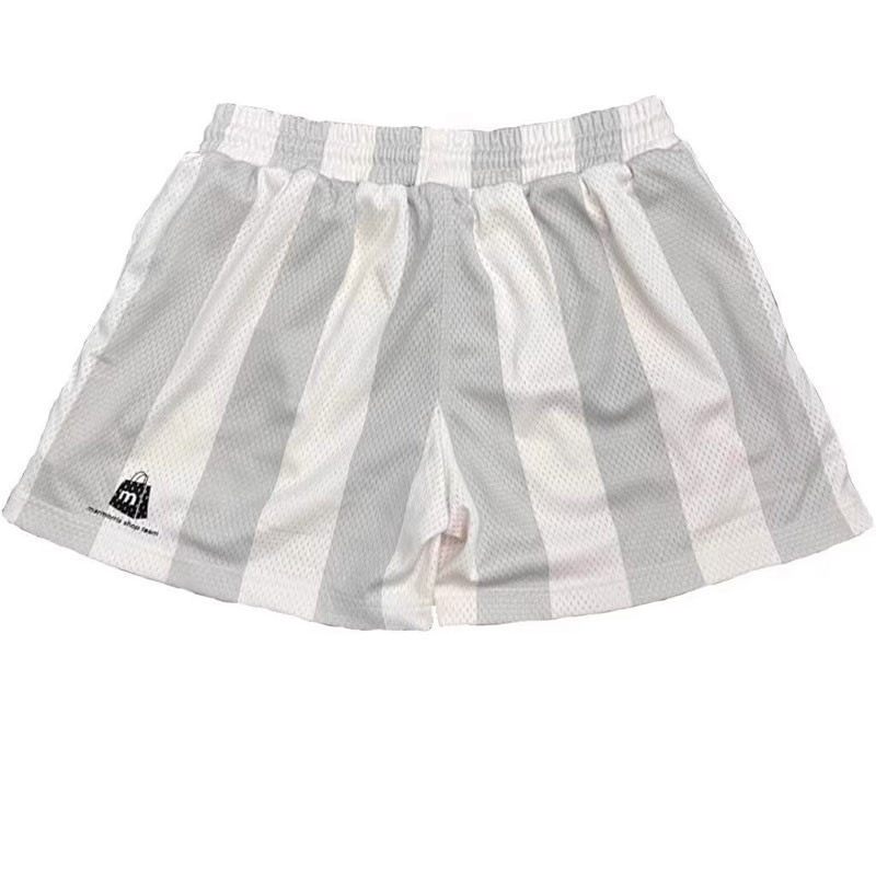 กางเกงขาสั้นผู้ชายแบบตาข่ายแห้งเร็วที่ไม่สามารถถึงเข่า - รูปที่ 3