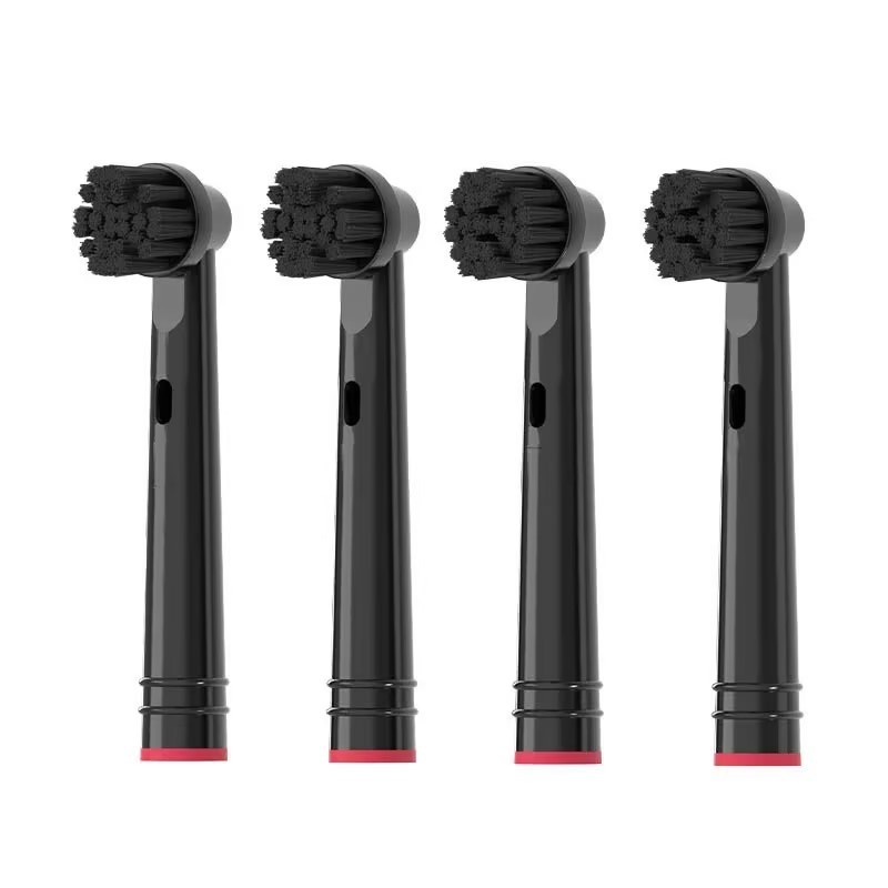 เปลี่ยนหัวแปรงสีฟันสําหรับแปรงสีฟันไฟฟ้า Oral B D12 D16 D100 P2000 Pro4000 Pro4 ถ่านไม้ไผ่ขนแปรงนุ่ม