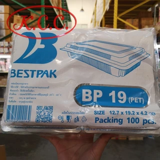 BP กล่องพลาสติก กล่องใส่ขนมสีใส รหัส BP-17 , BP-19, BP-25 , BP-26 , BP-36, BP-40 จำนวน 100ใบ