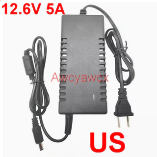 AC DC 12.6V 5A 5000mA Li-ion LiPo แบตเตอรี่ smart Charger 3S 18650 AC DC สําหรับ 10.8V 11.1V 12V อะแดปเตอร์ LED แหล่งจ่ายไฟชุดเครื่องมือไฟฟ้าสาย