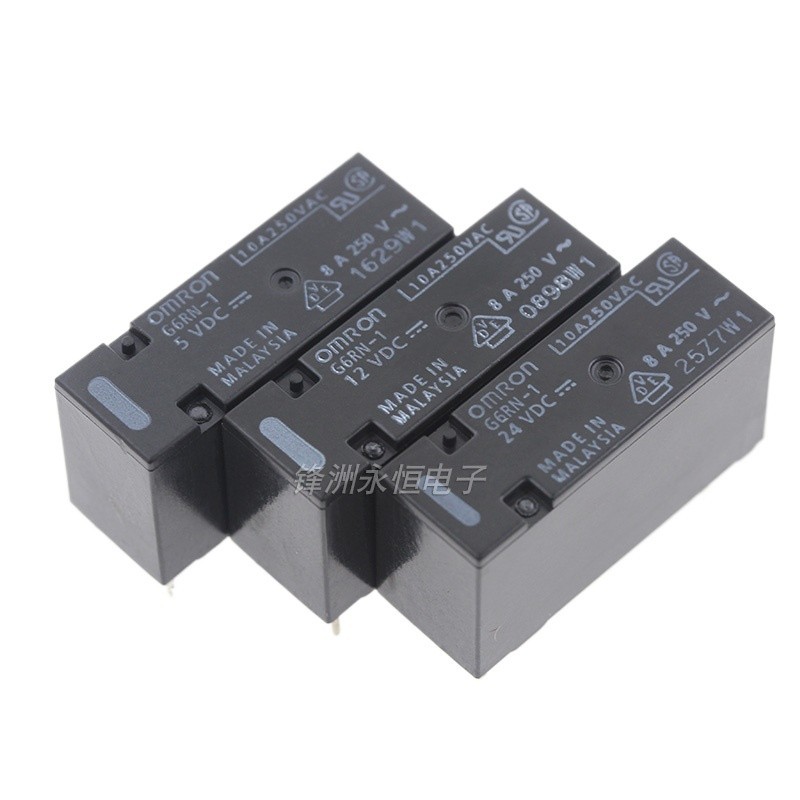 G6rn-1 5VDC 12VDC 24VDC รีเลย์เดิม DC5V 12V 24V 5 Pins 8A