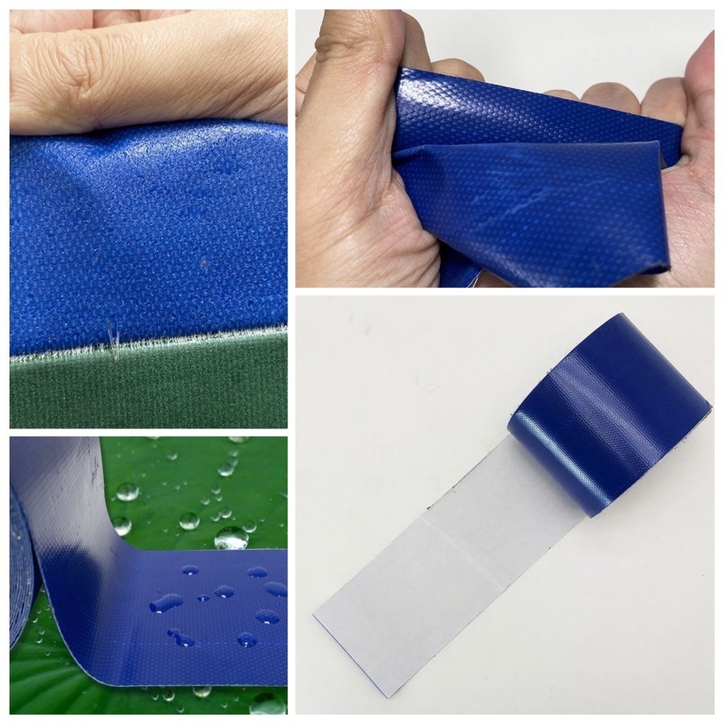 🚀 เทปซ่อมผ้าใบ เทปกาวกันรั่ว กันน้ำ เทปกาวซ่อมเต๊นท์ ผ้าใบ กันสาด ป้องกันการรั่วซึม กันความร้อน รุ่นอัพเกรดเหนียวแน่น 🚀 - รูปที่ 3