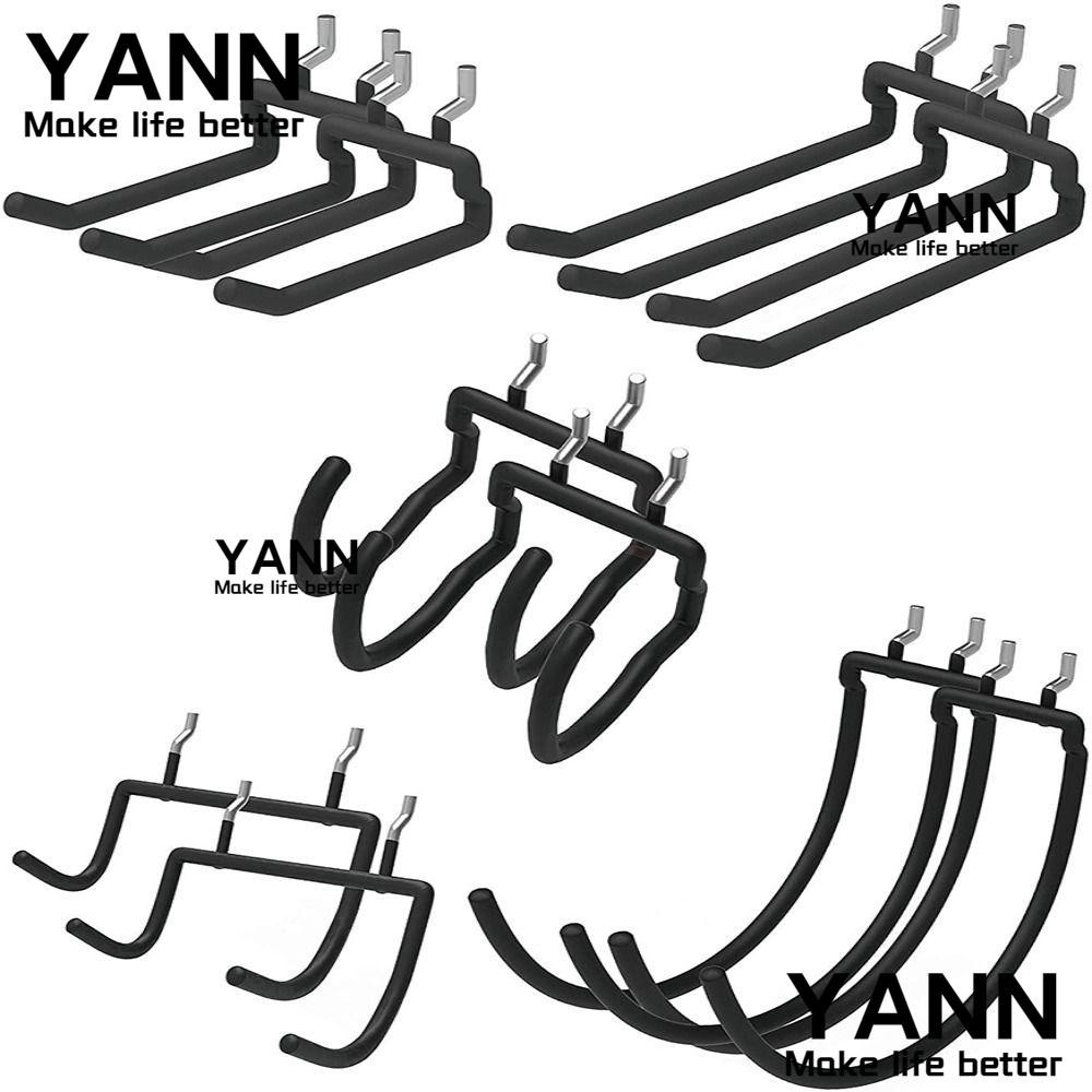 Yann1 โรงรถตะขอเครื่องมือ Wall Organizer Multi-Function Heavy Duty Hooks Pegboard ผู้ถือเครื่องมือ Hole แผ่น Rack สว่านไฟฟ้าตะขอแขวน