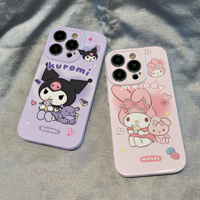 Kurome น่ารัก Lucu โทรศัพท์ Hardcase สําหรับ VIVO S12 Y15S Y15A Y15C Y01 Y10 Y17 Y3 Y12 Y15 Y19 Y5S 