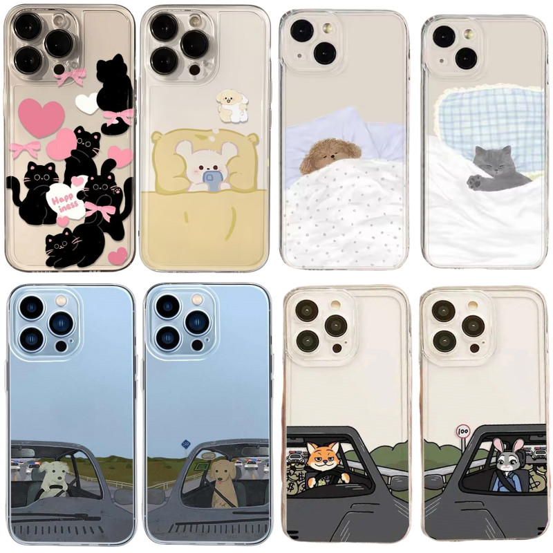 คู่สัตว์สําหรับ VIVO Y75 Y200 Y100 Y02 V40 Y36 V30E V29E Y27 Y76 Y28 Y03 Y55 Y33S Y74S Y17S เปลือกสุ