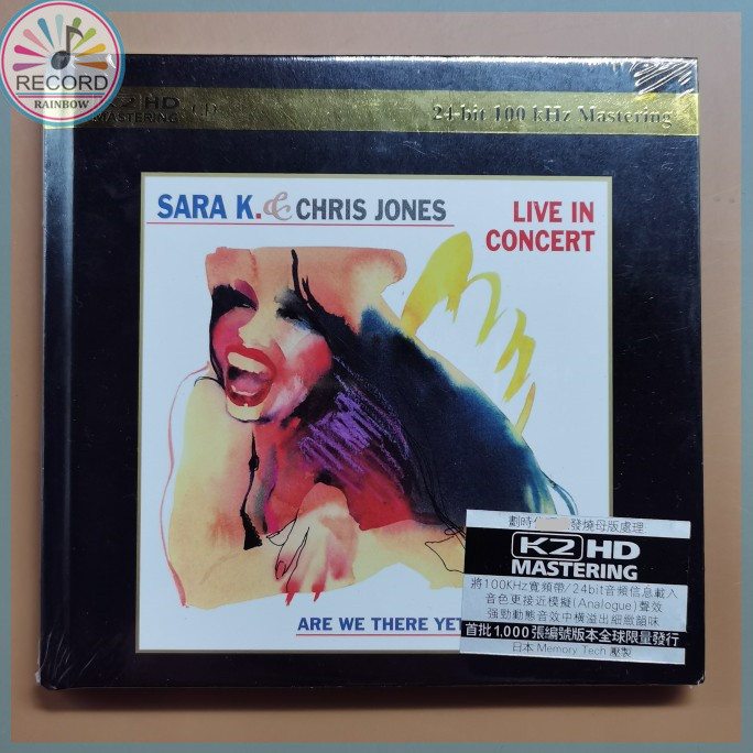 Sara K. & Chris Jones LIVE IN CONCERT K2HD Album [Sealed] Brand New GDZJ