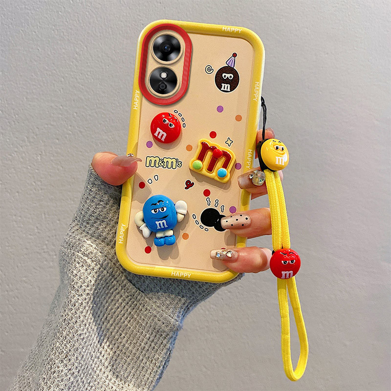 Oppo a16 a16s a54s a16k a16e a17 a17k a18 a38 a58 a60 a73 a74 a95 a76 a96 k10 a78 a83 a83 a83t 4g 5g เคสซิลิโคนอ่อนนุ่มกันกระแทกเคสห่อหุ้มเคสโทรศัพท์ผู้หญิง - รูปที่ 5