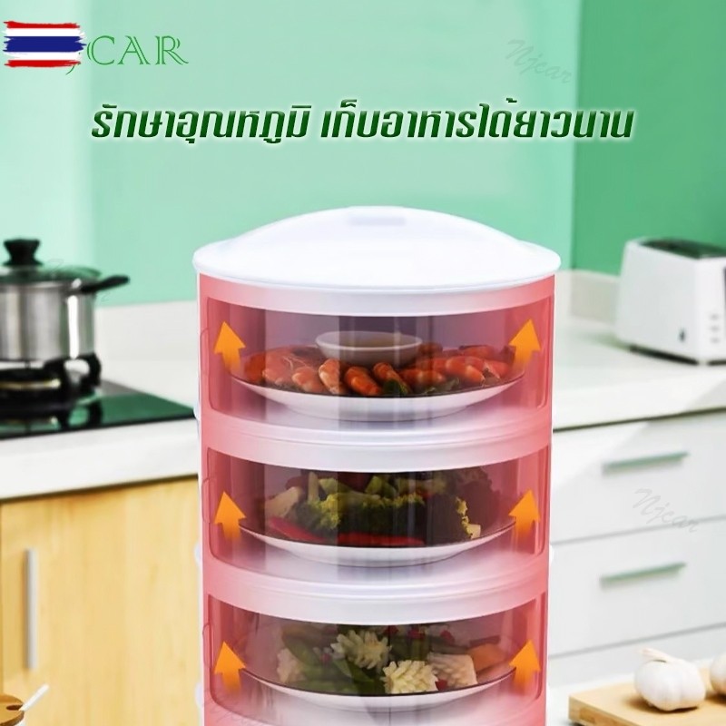 360 official HX616  ชั้นเก็อาหาร คอนโดเก็อาหาร ที่ใส่กัข้าว สไ์เปิด-ปิด เก็อุณหภูมิ ถนอมอาหาร เชื้อโ