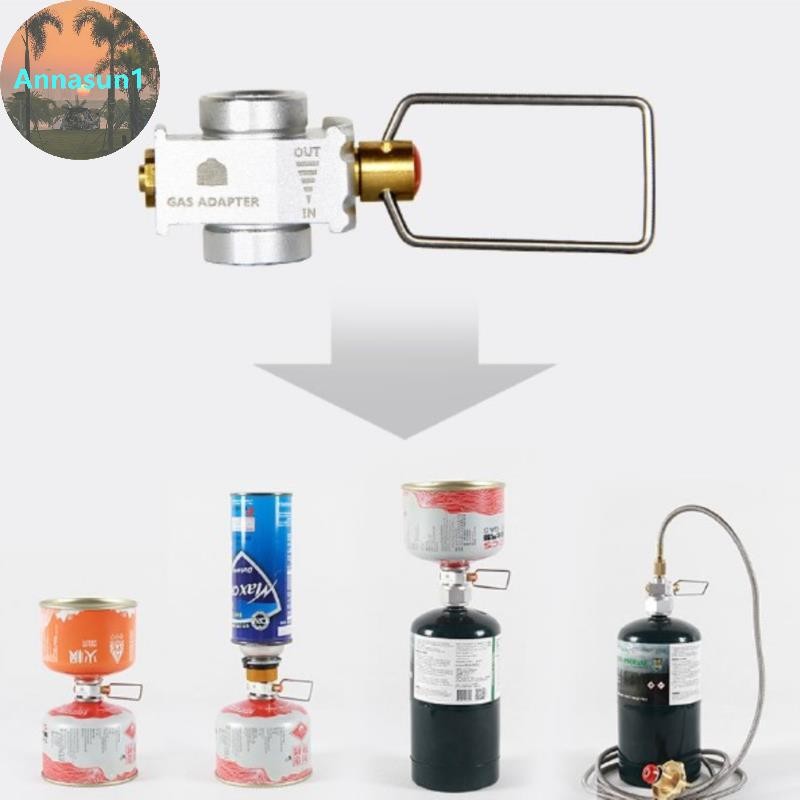 Annasun Camping Gas Saver Plus ตัวแปลงแก๊ส Shifter เติมอะแดปเตอร์แปลงถังแบน TH
