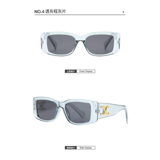 Vintage Square Luxury กรอบเล็กแว่นตากันแดดผู้ชายผู้หญิงสี่เหลี่ยมผืนผ้าออกแบบแบรนด์แฟชั่นสแควร์แว่นตา Shades UV