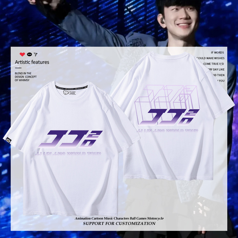 JJ LIN JJ20 World Tour Concert in TShirt เสื้อยืด unisex SIZE S-5XL 02