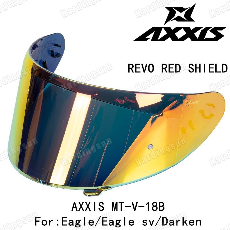 โล่รถจักรยานยนต์ MT-V-18B สําหรับหมวกกันน็อค AXXIS EAGEL/EAGLE SV/DRAKEN AXXIS กระจกบังลม