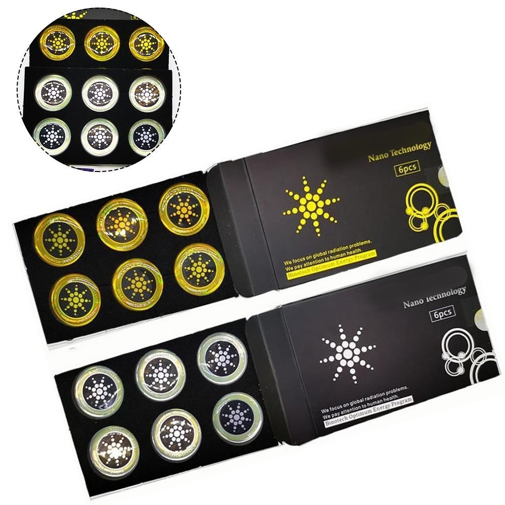 สติ๊กเกอร์ป้องกันรังสี 18XPhone อุปกรณ์อิเล็กทรอนิกส์ EMF Protection Blocker