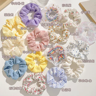 2025 สไตล์ใหม่น่ารักลูกไม้ Scrunchy ผม Tie ผม Tie