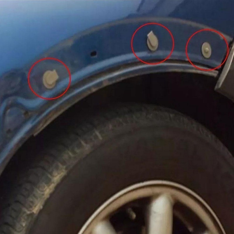 10/20/30pcs Auto Wheel Arch Trim คลิป-รถยนต์ชิ้นส่วนภายนอก-สําหรับ BMW Mini Cooper R50 R52 R53 R56 F56 - รถกันชน Retainer Fender คลิป-สีเทา Rivets Fasteners
