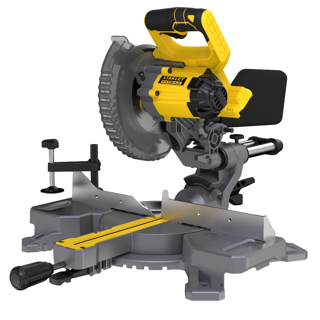 💥แท้ ส่งด่วน💥STANLEY FATMAX แท่นตัดองศาสไลด์ (เฉพาะตัวเครื่อง) รุ่น SCM701-B1 ขนาด 7 นิ้ว ขนาดเพลา 20mm 20V MAX  แท่นตัด