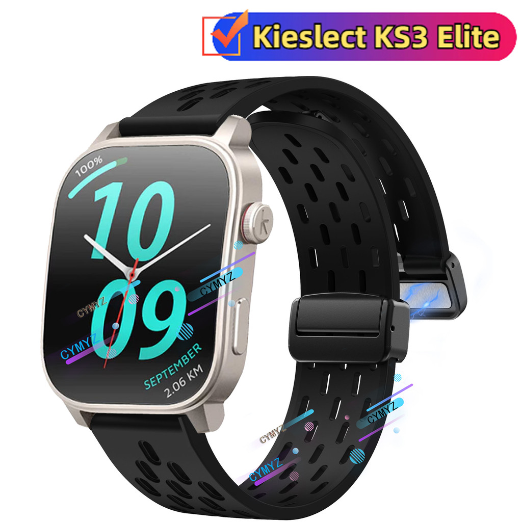Kieslect KS 3 2 pro strap สายซิลิโคน Kieslect KS3 Elite strap สายรัดข้อมือกีฬา