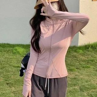 เสื้อกันแดดแขนยาวผู้หญิง ผ้าซีลเย็น ใส่แล้วเย็นสบาย