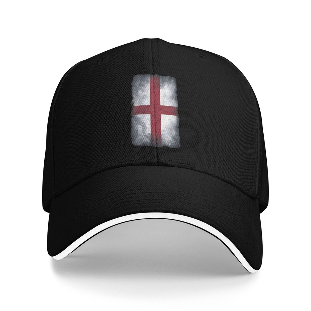 England St George Faded Flag หมวกเบสบอลแบบกําหนดเองมาใหม่