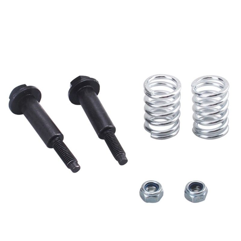 RUN สลักเกลียวไอเสียชุดถั่วรวม Studs Springs Nuts Strength สลักเกลียวไอเสียชุดถั่วอัพเกรดสําหรับ Wal