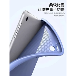 เคสสีพาลเทลมีช่องใส่ปากกา สําหรับ ipad 10.5 Air3 Air4/5/6 10.9 เคสไอแพด Gen10 Gen9 Gen7,8 Gen5,6 Pro11 Mini4,5
