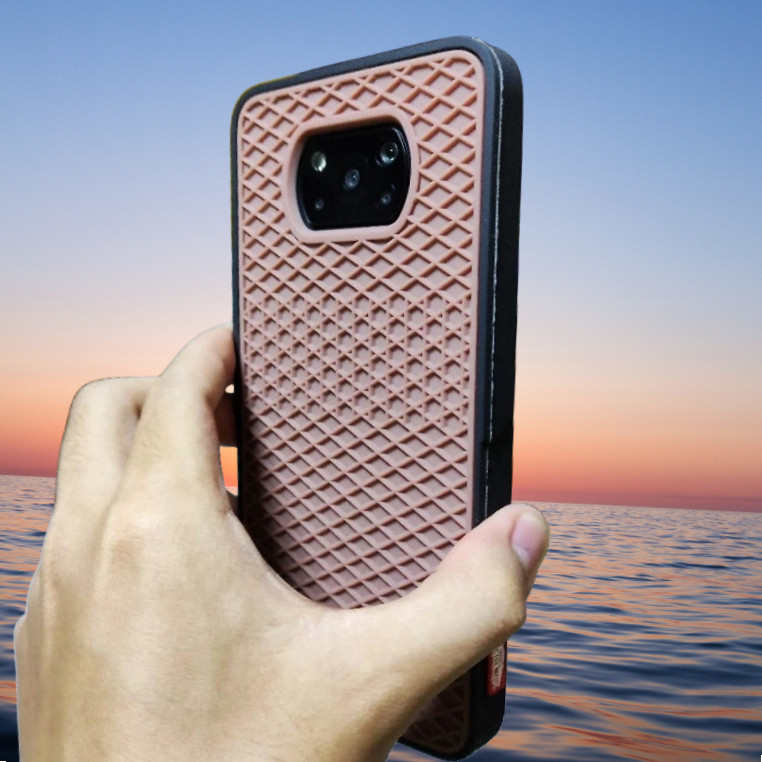 Van-s ยางวาฟเฟิลสําหรับ Xiaomi POCO X6 M6 F5 X3 M3 Redmi Note11 12 10 13 Pro นุ่มปกหลัง