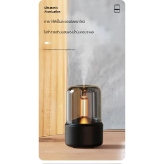 Xiaomi Youpin เครื่องทำความชื้นอโรม่าแบบพกพา Portable Aroma Diffuser Air Humidifier LED Light 120ML ชาร์จ USB