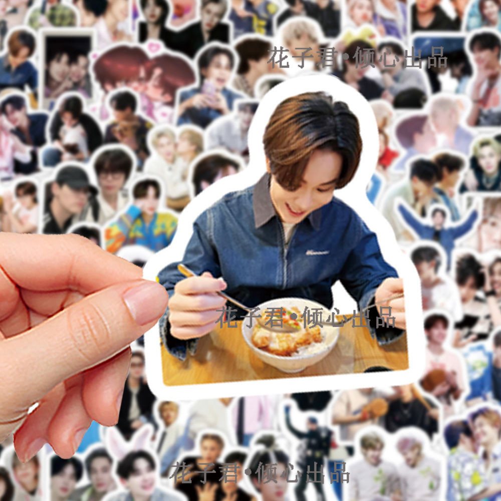 สินค้ายอดนิยม 100 ชิ้น Taixing bunprem สติ๊กเกอร์มูลค่าสูงตัวอักษร Merchandise การ์ตูนน่ารักรุ่น Q ส