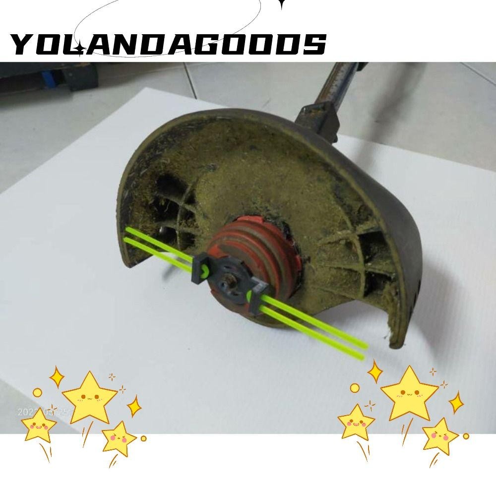 Yola ที่จับเครื่องตัดหญ้าไฟฟ้า ไร้สาย พลาสติก สีเขียว อุปกรณ์เสริม สําหรับเครื่องตัดหญ้า Tapak Nylon Mesin Rumput Bateri