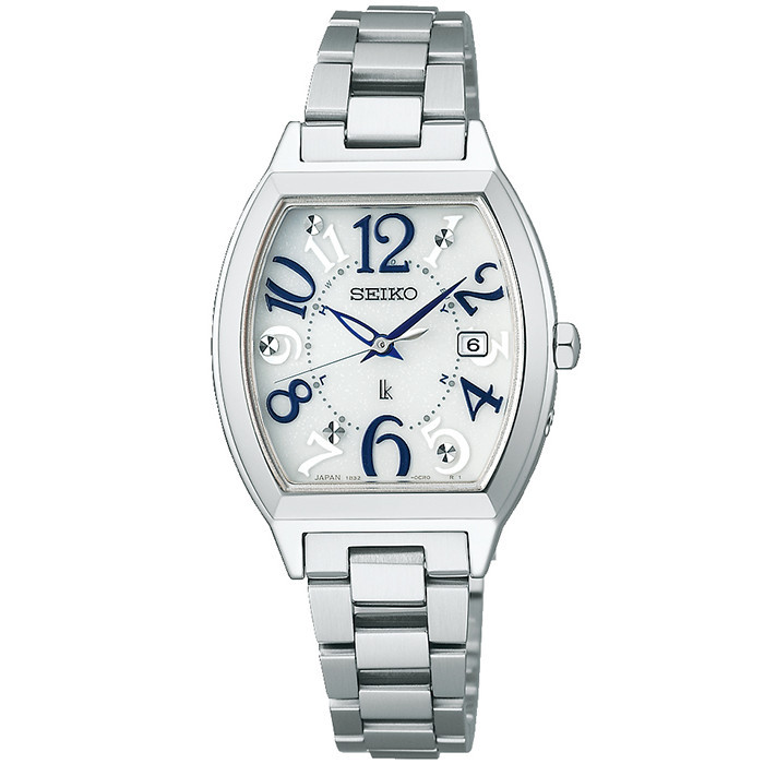 [Authentic★Direct from Japan] SEIKO SSVW213 Unused LUKIA Solar Sapphire glass Silver SS Women Wrist watch นาฬิกาข้อมือ