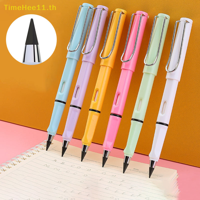 Timehee Everlasg Pencil Infinite Pencil Technoy Inkless Metal Pen Magic Pencils TH