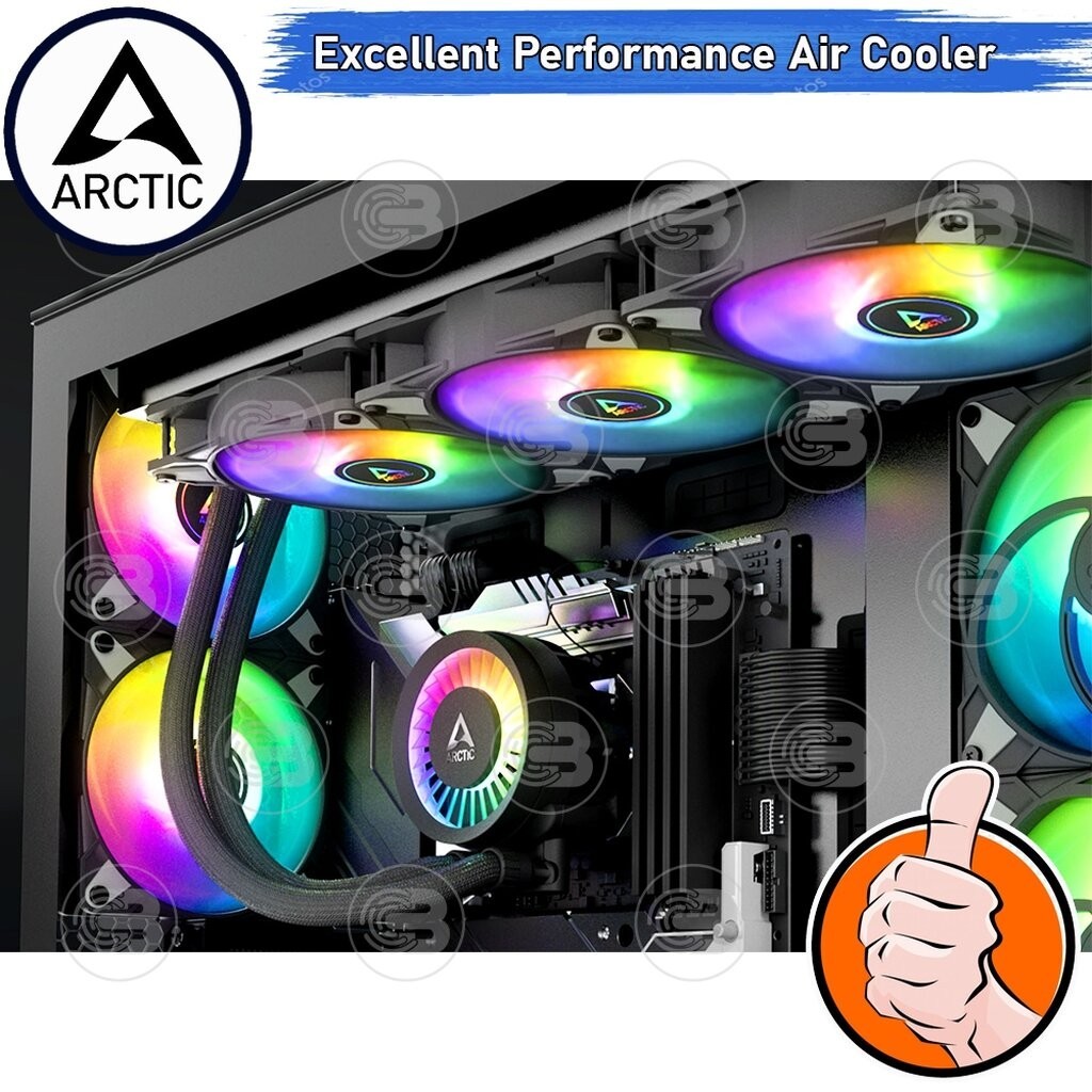[CoolBlasterThai] ARCTIC Liquid Freezer III 420 A-RGB Black (All-In-One CPU Water Cooler) (LGA1851/1700/AM5/AM4)