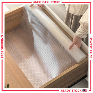 Transparent Waterproof Mat Drawer Mat Table Placemat Anti-slip Cabinet Mat Alas Cegah Lembap Tikar Kalis Air 防潮垫 Kitchen