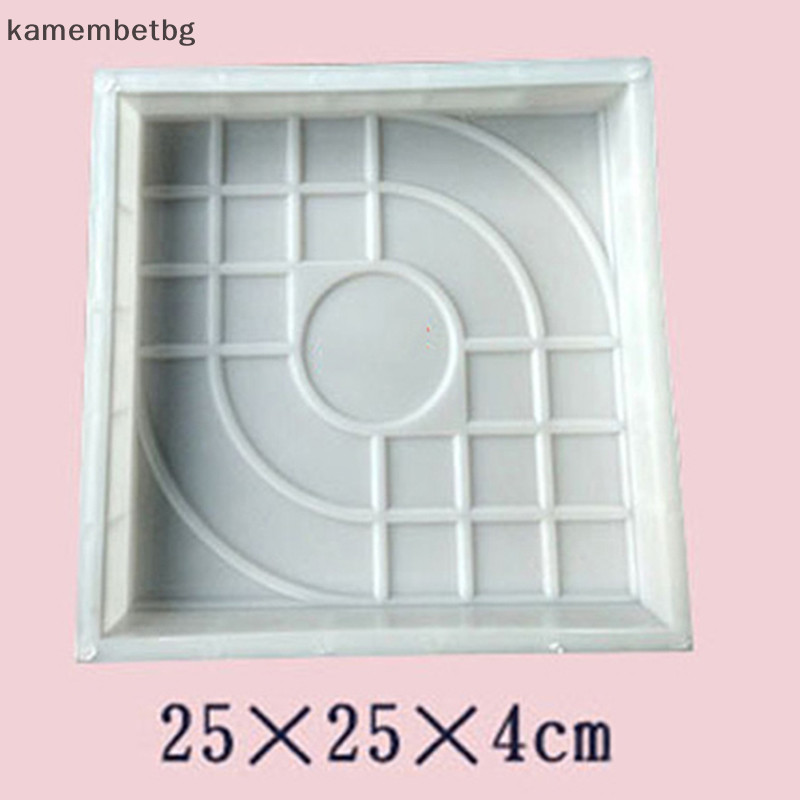 Kamembetbg แม่พิมพ์หินคอนกรีต ทรงสี่เหลี่ยม สําหรับทําคอนกรีต ทางเดิน สวน DIY TH - รูปที่ 2