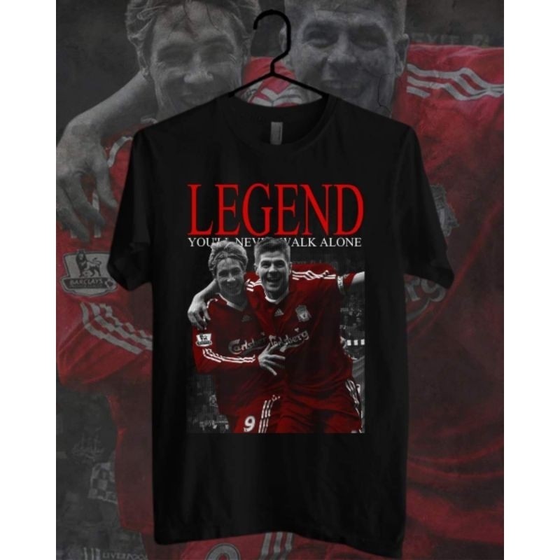 ขายปีใหม่เสื้อยืด ลิเวอร์พูล Liverpool Legend T Shirt   Torres Gerrard  ตอเรส เจอร์ราร์ด   .S-5XL