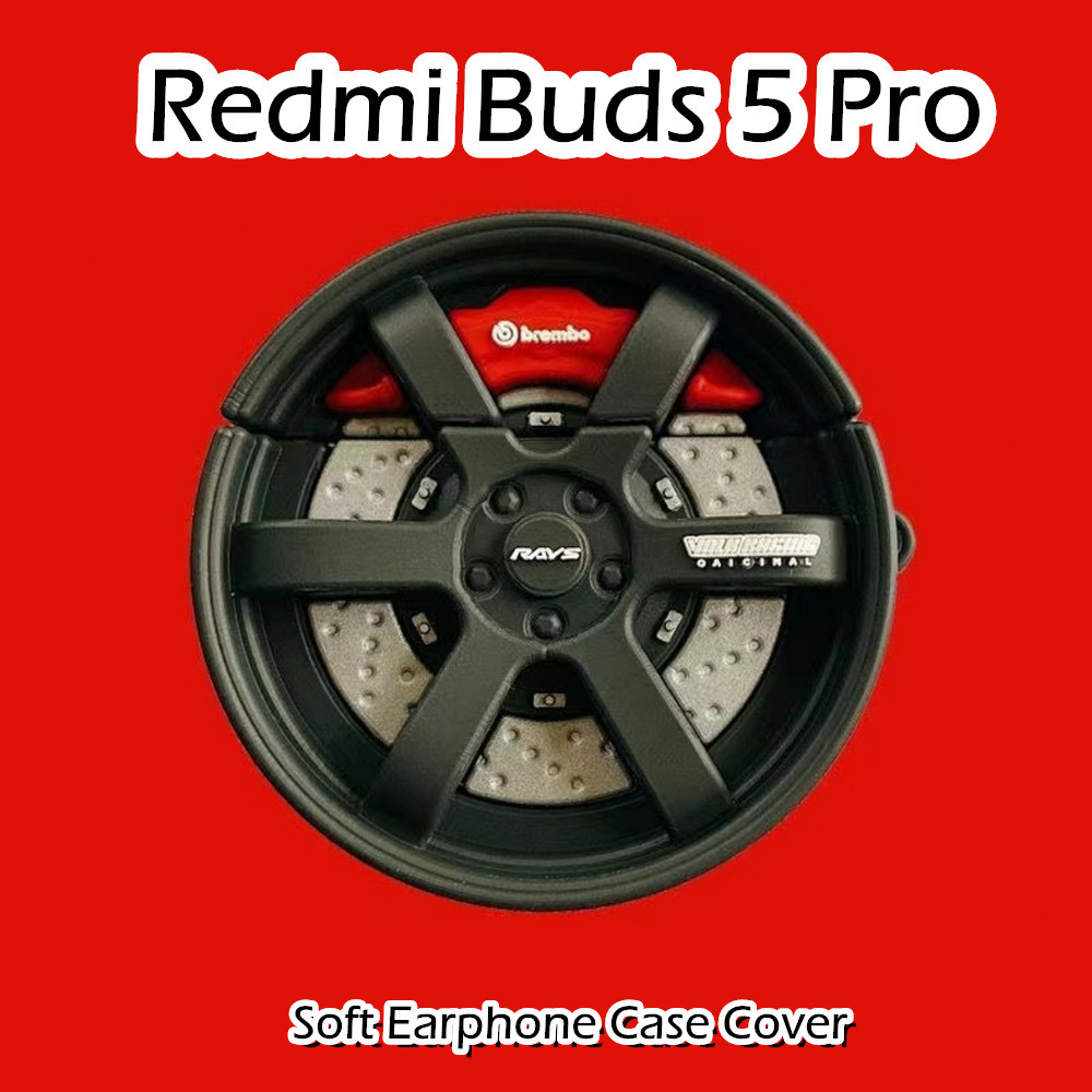 【 ด ้ านหน ้ า 】 สําหรับ Redmi Buds 5 Pro Case อะนิเมะการ ์ ตูนจัดแต ่ งทรงผมซิลิโคนอ ่ อนนุ ่ มหูฟังเคสฝาครอบ NO.2