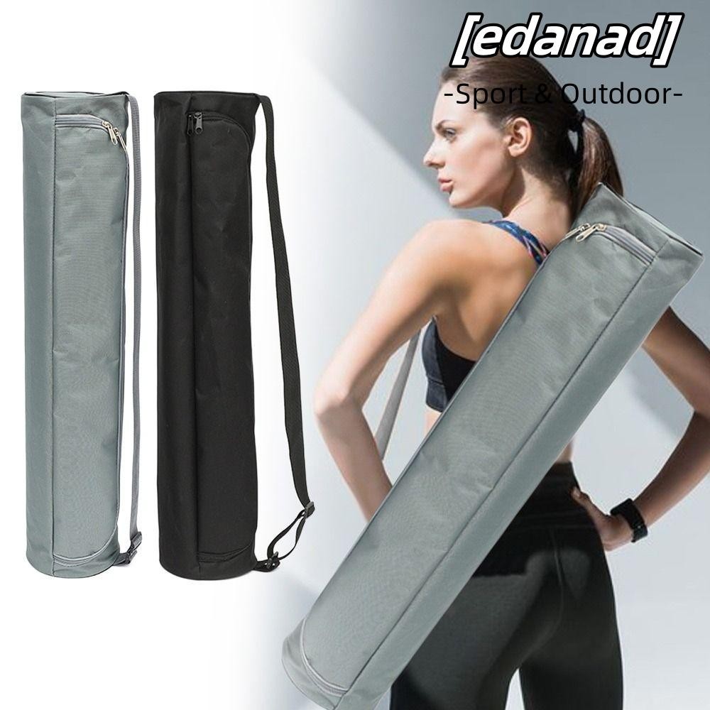 Edanad กระเป๋าเสื่อโยคะ สายรัดปรับได้ กันน้ํา อุปกรณ์ฟิตเนส จัดเก็บเครื่องมือกีฬา ยืดกล้ามเนื้อหน้าท้อง กระเป๋าสะพายไหล่ สําหรับผู้ชาย ผู้หญิง
