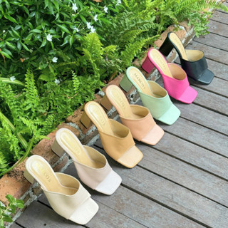 รองเท้าแฟชั่น แบรนด์ MARCO รุ่น A1081 ส้นสูง 2.5นิ้ว แบบสวม …