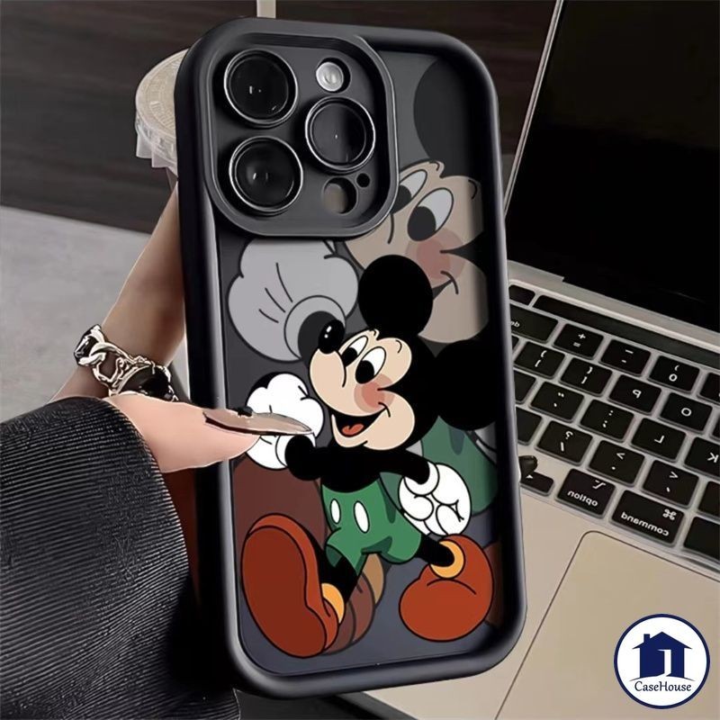 การ์ตูนน่ารักมิกกี้ซอฟท์เคสสำหรับ Redmi 13C 12 10A 9A 10 12C A1 9T 10C 9 9C NFC Note 12 10 13 11 8 9 11s 10s POCO M3 X5