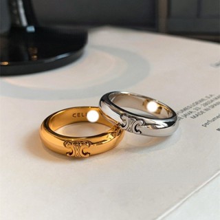 สไตล ์ แฟชั ่ นวงกลมธรรมดา High-End สาวเครื ่ องประดับแหวน M…