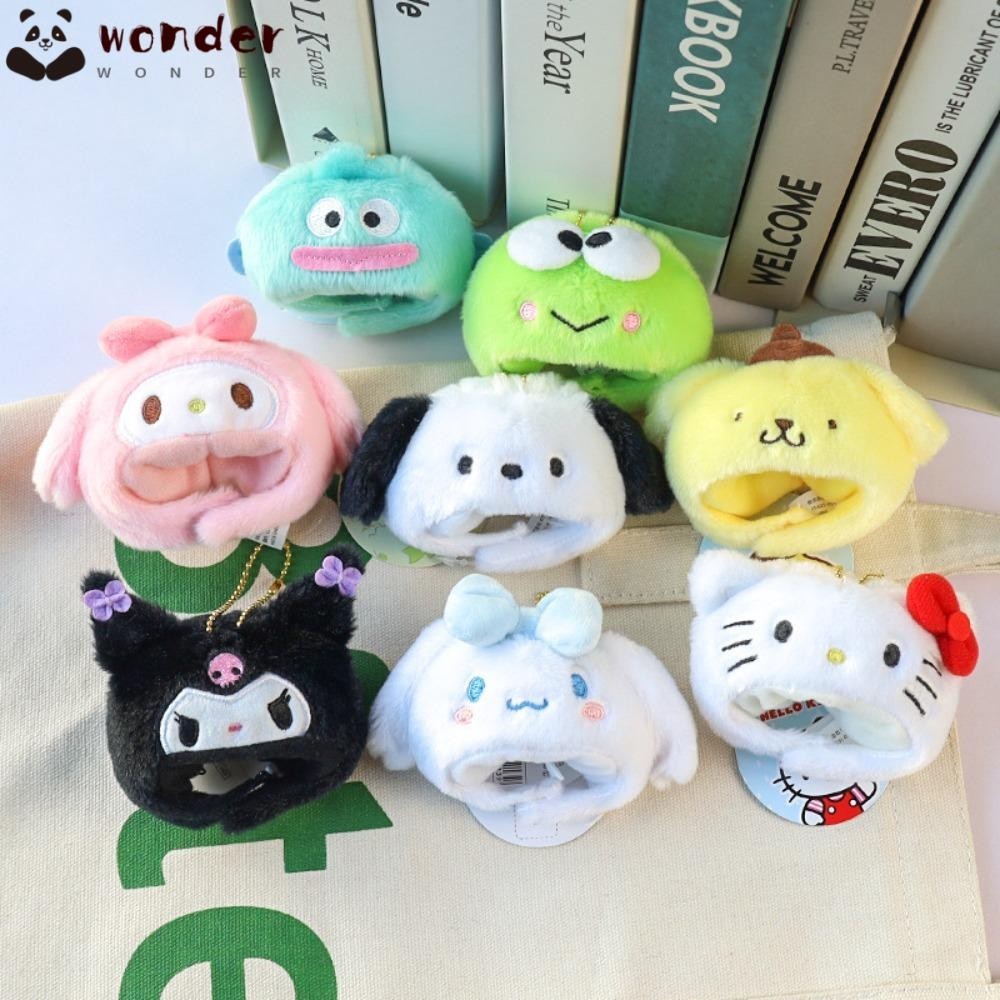 Wonder ตุ๊กตาหมวกอุปกรณ์เสริม,นุ่มตุ๊กตาผ้า Kitty Kuromi Melody ตุ๊กตาเสื้อ,แฟชั่น 10 ซม. Cinnamoroll รูปแบบ Kawaii ตุ๊กตา Hoodie เสื้อผ้าสําหรับ Ag ตุ๊กตา