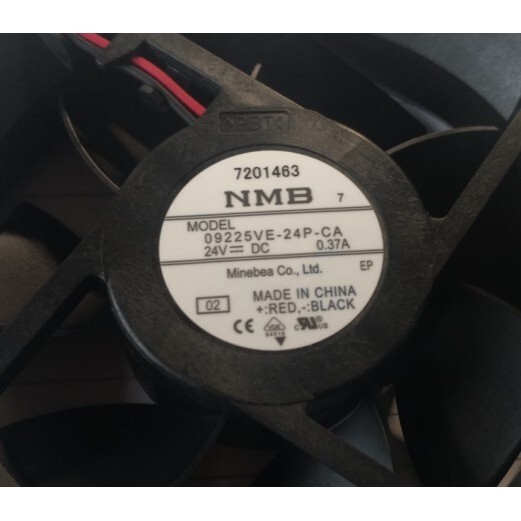 Nmb 9225 09225VE-24P-CA 9025 24V 0.37A พัดลมระบายความร ้ อนอินเวอร ์ เตอร ์