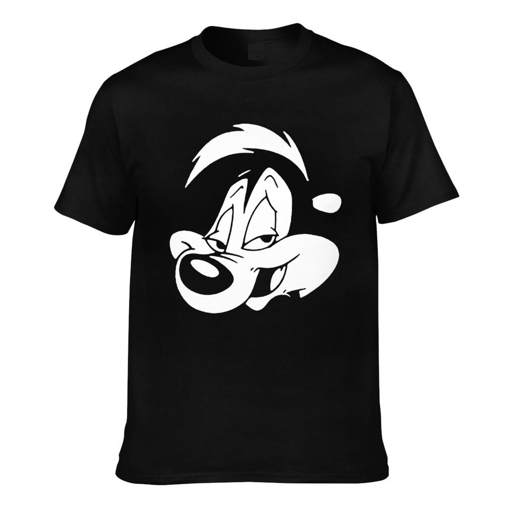 ใหม่คุณภาพสูงยอดนิยม Looney Tunes Pepe Le Pew Creative Mens เสื้อยืด 306905