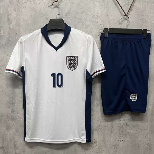 เสื้อบอล เสื้อบอลไทย เสื้อทีมชาติอังกฤษแขนสั้นยูโร 2024 Bellingham Kane ชุดเสื้อฟุตบอลสําหรับผู้ใหญ่สําหรับเด็ก