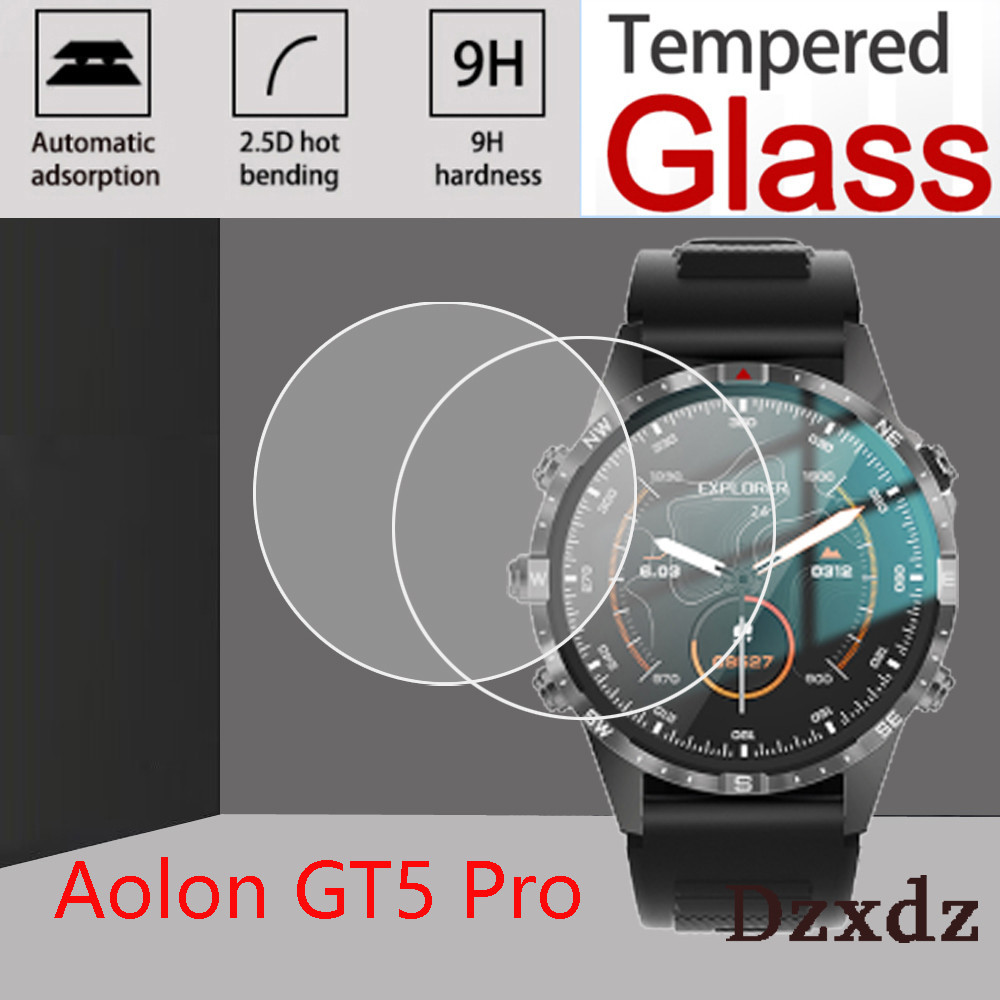 Aolon GT5 Pro สมาร์ทวอทช์ฟิล์มป้องกันสําหรับ Aolon GT 5 Pro SmartWatch กระจกนิรภัยป้องกันหน้าจอ