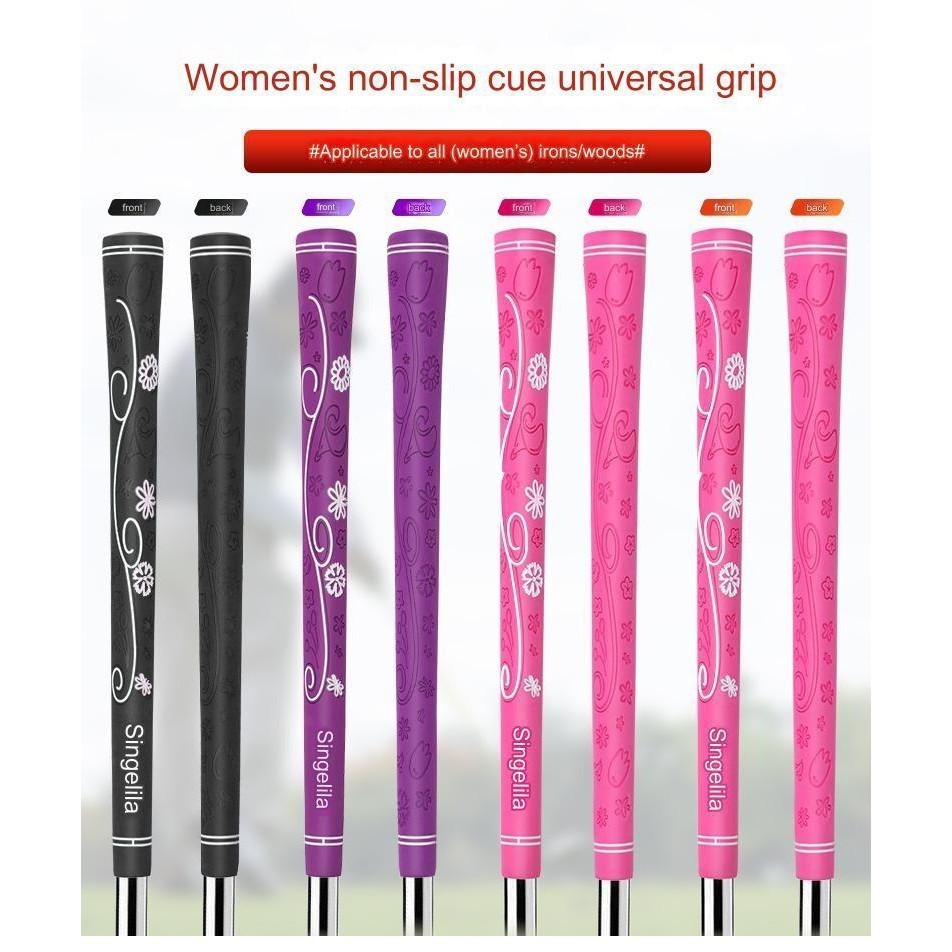 Golf Club Grip สําหรับผู้หญิงสูง Feedback และ Traction Golf Grip Comfort Golf Club Grip All-Weather Performance High Feedback Golf Grip สําหรับ Good Comfort & Control tdeth