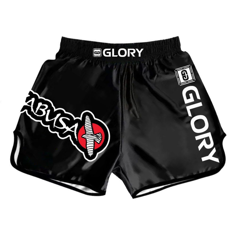 Mma Fight Shorts Hayabusa พิมพ ์ Boxing Quick Drying Short Pants Muay Thai Training Shorts Gym Fitne