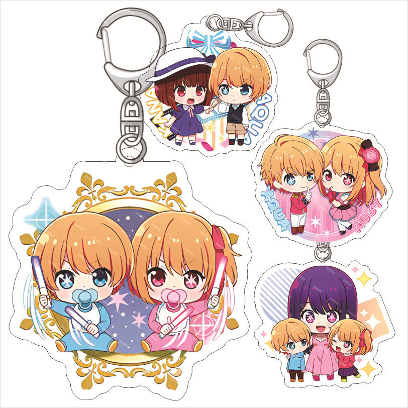 My Push Child Oshi no Ko พวงกุญแจ Kuai ปลาดาว no Airumi จี้อะคริลิค